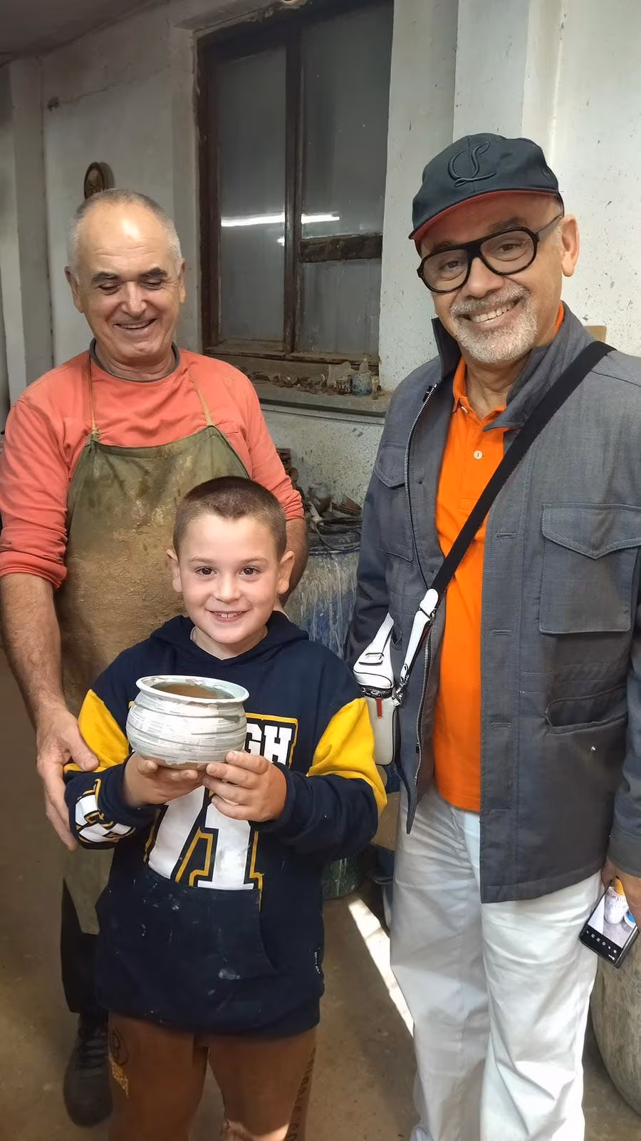 Кристиан Лубутен в ателието на Радилина 3